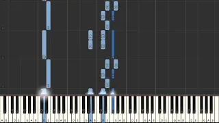 The Stranglers Golden Brown - Synthesia Piano