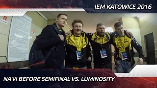 Na'Vi before semifinal vs. Luminosity @ IEM Katowice 2016 (ENG SUBS)