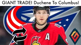 Matt Duchene To Columbus Blue Jackets Trade Discussion! (Abramov + Davidsson Sens-CBJ NHL Trade)