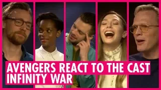 How Avengers React To The Cast. Ft Tom Hiddleston and Elizabeth Olsen