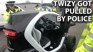 MODIFIED TWIZY GOT INSPECTED BY THE POLICE!!!