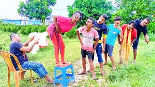 Must Watch New Funny Video 2023 Top pad New Comedy Video 2023 Try To Not Laugh by bigg boss fun tv