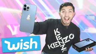 COMPRÉ EL IPHONE 13 PRO MAX MAS BARATO DE WISH... ME ESTAFARON?