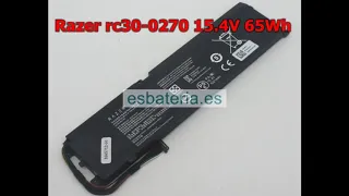 Rc30-0270 15.4V 4-celdas baterías para razer portátiles