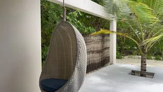 обзор номера Beach Pool Suite в отеле MOVENPICK RESORT KUREDHIVARU  MALDIVES‐ 5*