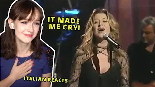 Lara Fabian Perdere L'amore | Italian Reacts