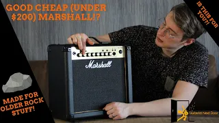 Marshall MG15FX Review - Nice Budget Marshall for Classic Rock!