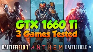 Anthem - Battlefield 1 - Battlefield 5 - GTX 1660 Ti Benchmark - Helios 300 (Gameplay)