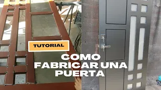 cómo fabricar una puerta