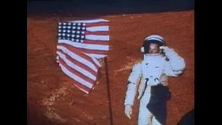 Rocketman 1997 flag scene