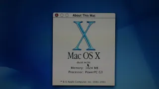 Installing the Original Mac OS X on a PowerBook G3!