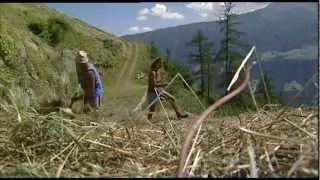 Trailer TV-Doku: Helfen am Berg. Freiwillige Arbeitseinsätze am Bergbauernhof