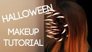 Virus Infected Monster Halloween Makeup Tutorial // Mixhi Ocean