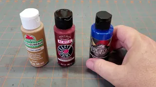 Airbrushing With Inexpensive Acrylic Craft Paints