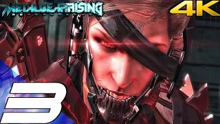 METAL GEAR RISING REVENGEANCE - Gameplay Walkthrough Part 3 - Mile High (4K 60FPS)