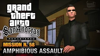 GTA San Andreas Remastered - Mission #58 - Amphibious Assault (Xbox 360 / PS3)