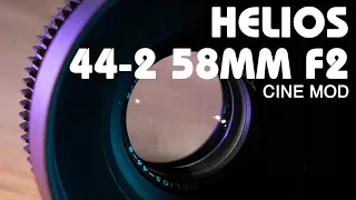 You NEED this lens - The Helios 44-2 58MM f2 Sony E mount Cine Mod