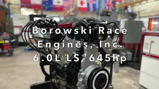 Borowski Race 645 hp 6.0L LS Engine