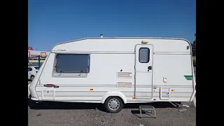 Elddis Huricane обзор. Прицеп дача, автодом продажа.