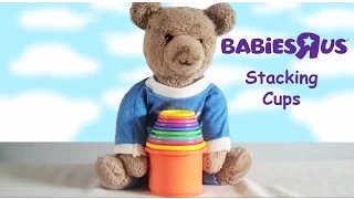 Learning colors with stacking cups for Kids