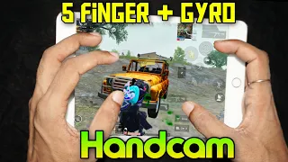 iPad Mini 5 PUBG Handcam | 5 Finger + Full Gyro AKM No RECOIL | PUBG Mobile