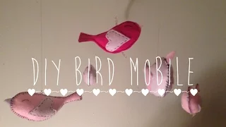 DIY ~ Bird mobile for a nursery