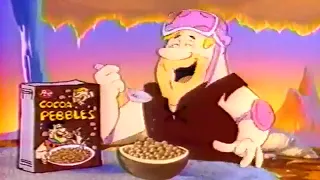 Cocoa & Fruity Pebbles (Motorock Race) 1980s Commercial