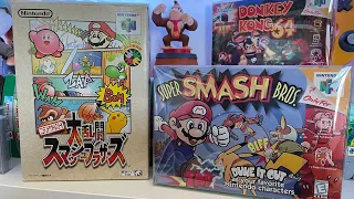 Super Smash Bros. Turns 25 - Retro Japanese Unboxing!