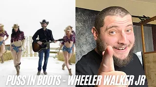 "Puss In Boots" - Wheeler Walker Jr. (UK Hip Hop Artist Reacts) (WTF Did I Just Watch!)