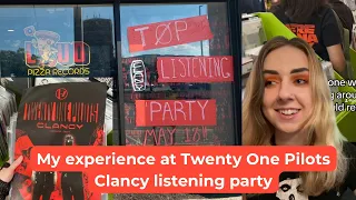 My experience at Twenty One Pilots Clancy listening party | Loud Pizza Records