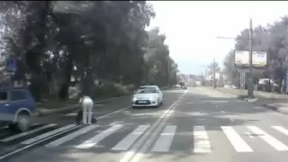 аварийная ситуация - пешеход