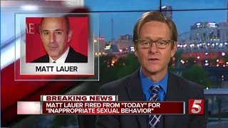 Matt Lauer Fired From NBC News Over Sexual Misconduct Allegations