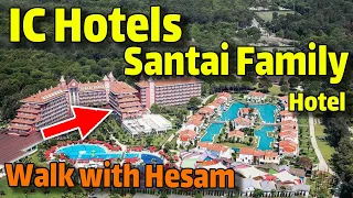 IC Santai Family Resort HOTEL Uall Inclusive ANTALYA WALKING TOUR Travel Vlog IC Hotels