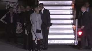 Barack Obama arrives in UK