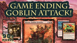 Muxus Goblin Grandee ends the game! [MTG Legacy] #Shorts