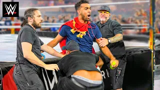 SNEAKING Into WWE Match (In the ring)