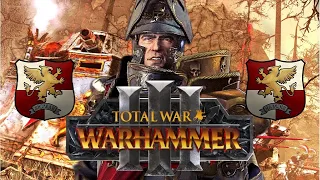 (Radious mod) Total War: Warhammer 3. # 1.Карл Франц. Сложность Легенда.