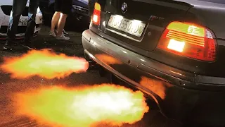 Bmw M5 E39 - Hugest Fire flame exhaust