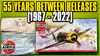 AIRFIX FIAT G.50 VINTAGE CLASSIC OLD AND NEW RELEASE 1/72 SCALE RELEASE 2022