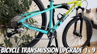 ⚡️АПГРЕЙД ВЕЛОСИПЕДНОЇ ТРАНСМІСІЇ TREK MARLIN 5 BICYCLE TRANSMISSION UPGRADE 1x9⚡️