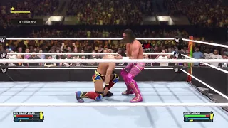 Johnny Gargano vs Seth Rollins - WWE 2K24 (Money In The Bank)