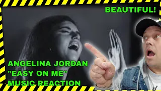 NEW SONG !! Angelina Jordan EASY ON ME ( ADELE COVER ) | [ Reaction ] | UK REACTOR | REACTION |