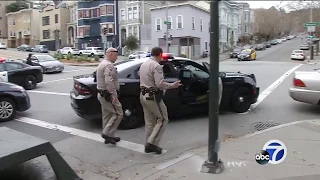 CHP: High-speed chase ends in San Francisco with 3 in custody