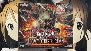 Opening My Legacy of Destruction Yugioh Booster Box TCG