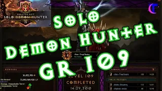 Diablo III Season 14 - Solo Demon Hunter GR 109 (Cold Natalya-Marauders)