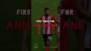 First goal for anis slimane with Sheffield United vs Derby #football #premierleague #sheffield