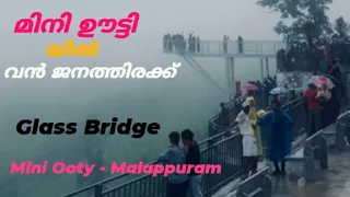 Mini ooty malappuram glass Bridge| മിനി ഊട്ടി ഗ്ലാസ് പാലം| #miniootyglassbridge