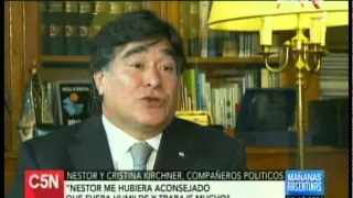 C5N - Politica: Entrevista exclusiva a Carlos Zannini en Minuto Uno