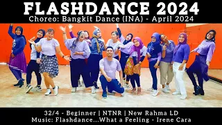 Flashdance 2024 Line Dance | Beginner | @bangkitdance4809 (INA)