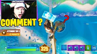 🔥 DÉFI : Faire TOP 1 en SKYBASE durant un TOURNOI sur Fortnite ! (challenge impossible)